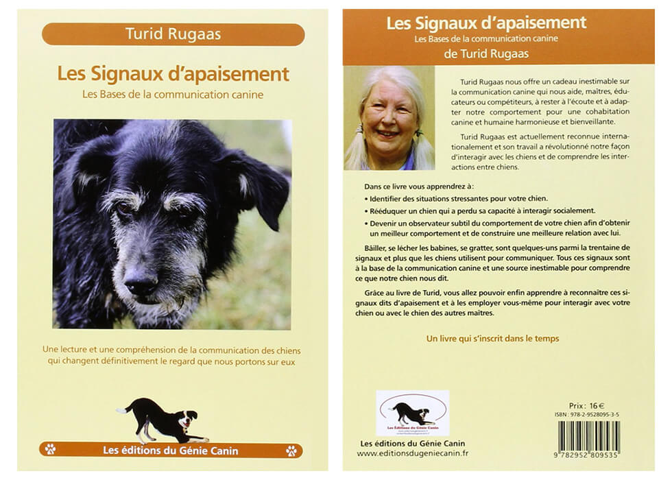 Couverture du livre : Les signaux d'apaisement de Turid Rugaas
